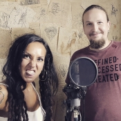 Just recorded some guest vocals with Tatiana Shmailyuk for the second Morton album