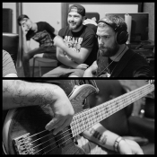 Tracking bass for Jinjer new single